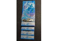 2022年冬奥纪念钞-冰上项目（标准百连 含888）
