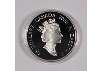 【春节纪念章专场】2000年加拿大生肖纪念银币