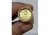 梅花五角50枚一卷年份未知雙面梅花
