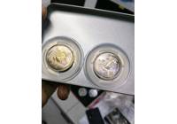 1981年長(zhǎng)城一元.兩枚