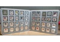 中鈔長(zhǎng)城2016歷屆夏季奧運(yùn)會(huì)會(huì)徽和吉祥物紀(jì)念銀章40克