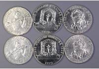 【程紀(jì)中老師拍品專(zhuān)場(chǎng)】1967-1978年奧地利紀(jì)念銀幣6枚(21)